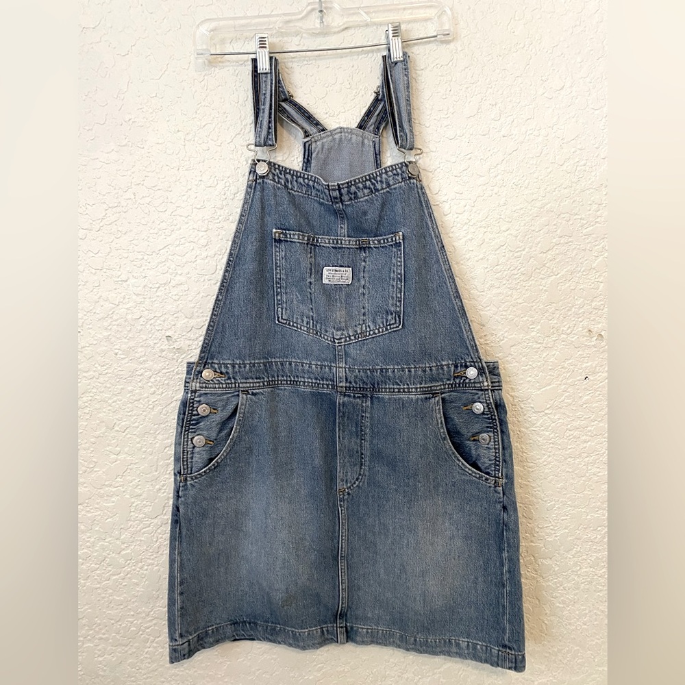 Levi denim Nora skirt overall